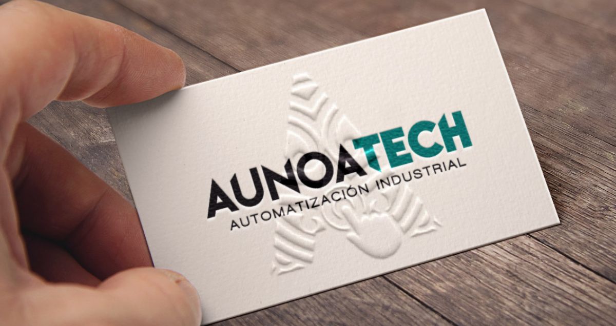 Portafolio: Aunoatech  - Diseño de logotipo