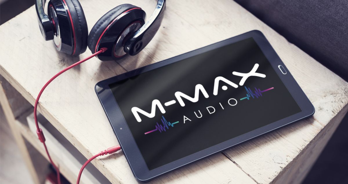 Portafolio: M-MAX Audio  - Diseño de Portada