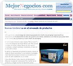 Publicación en la revista Mejornegocios